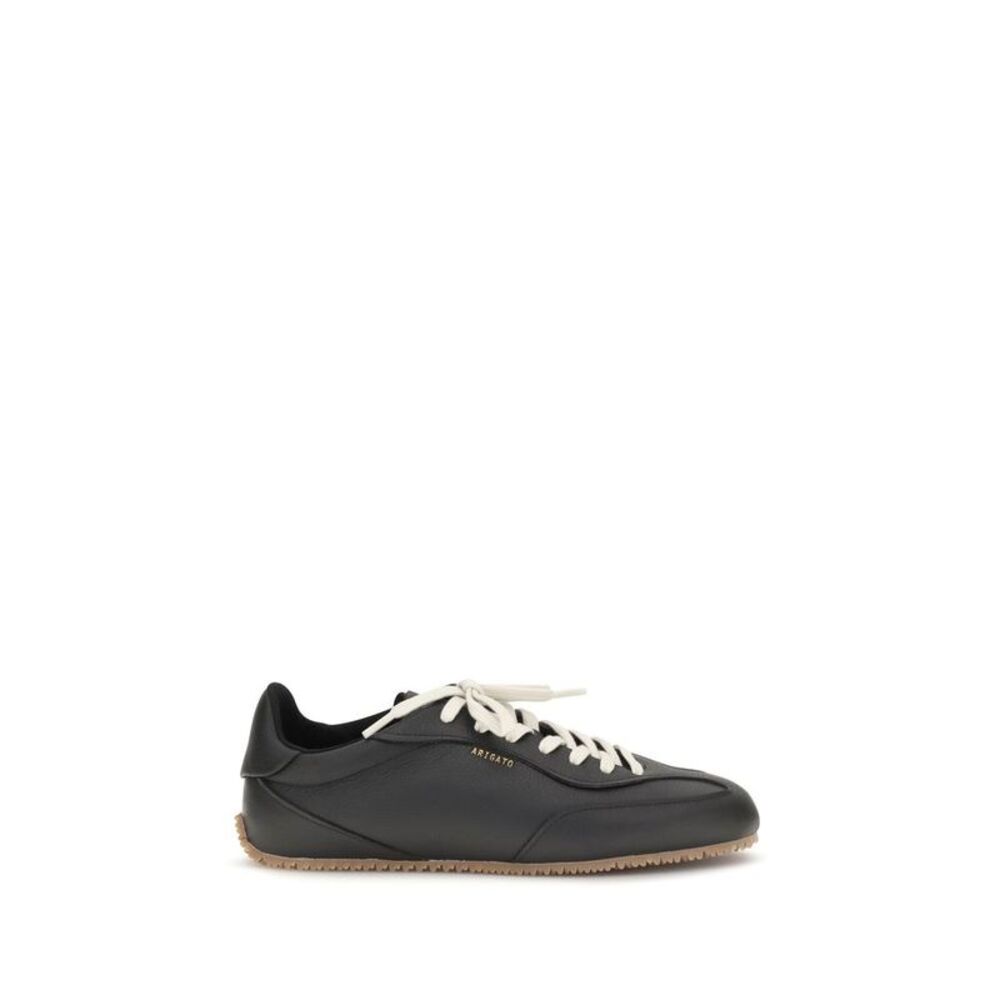 Axel Arigato Black Calf Leather Bos Taurus Athletic Men's Sneakers